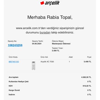 Arçelik Ürünümü Teslim Etmiyor. Kafasına Göre İade İşlemi Başlatmış!