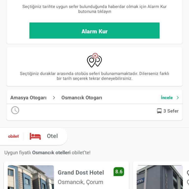Lider Firmasının Obilet Teki Ve Otogardaki Fiyatların Uyuşmaması