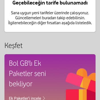 Vodafone Geçebileceğim Bir Tarife Bulamıyorum Şaka Değil Gerçek