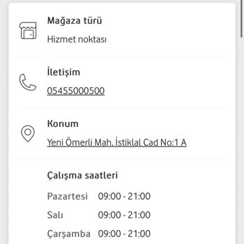 Vodafone Bayisinde Yaşadığım Olumsuz Deneyim