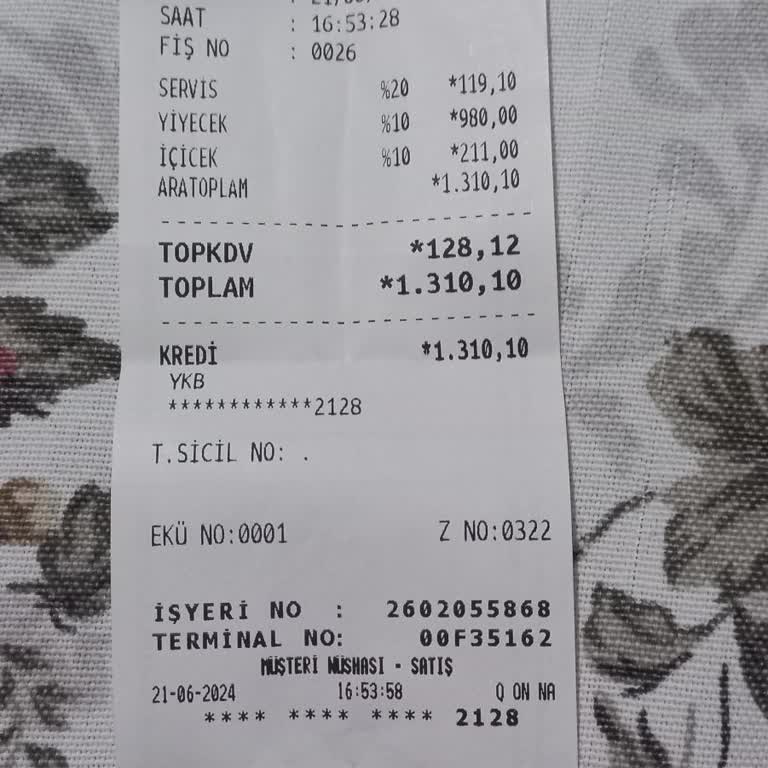 Happy Moons Da Yenen Yemek Hakkında