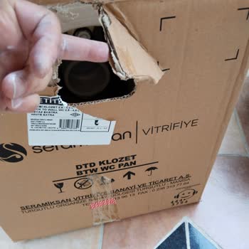 Seramiksan Ürün Paketleme Şikayeti.