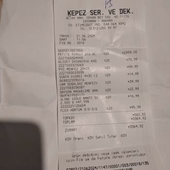 Seramiksan Ürün Paketleme Şikayeti.