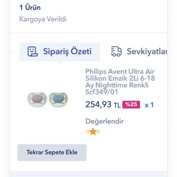 Baby Mall Yanlış Ürün Gönderildi