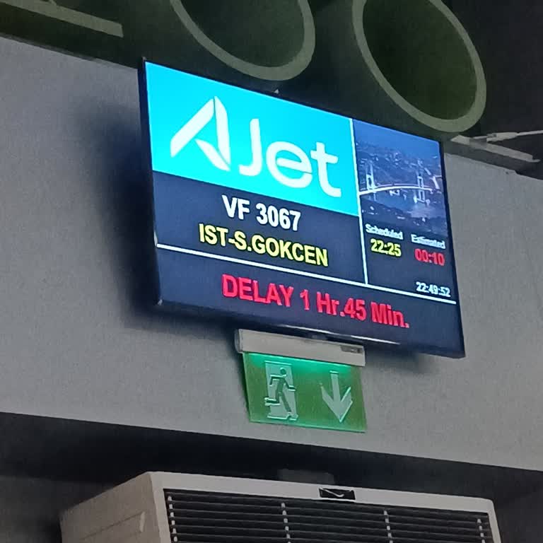 AJet (Anadolu Jet) Uçak Rötarı Ve Sorumsuzluk Nedeniyle Mağduriyet