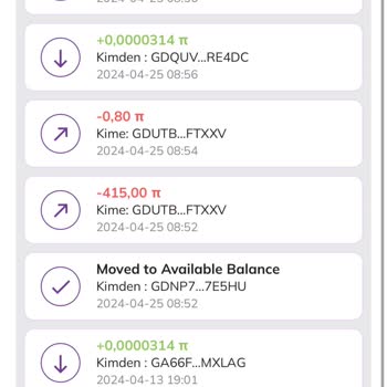 Pi Network Hesabımdaki Cüzdan Nasıl Boşalmış Bilgi Lütfen