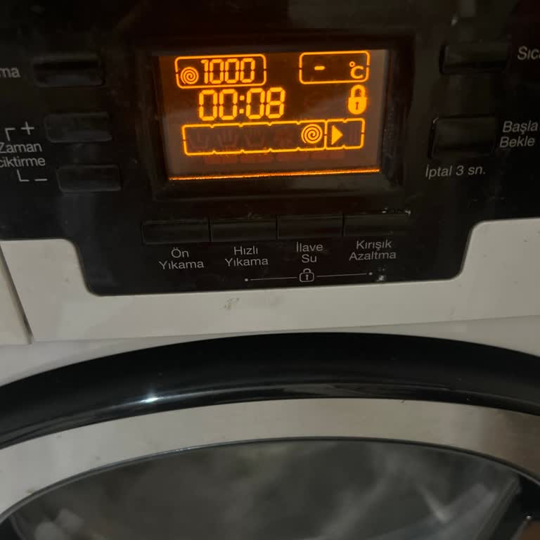 Arçelik Çamaşır Makinesi Program Hatası