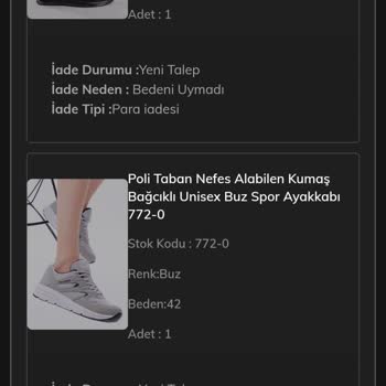 Tonny Black Para İadesi İstiyorum