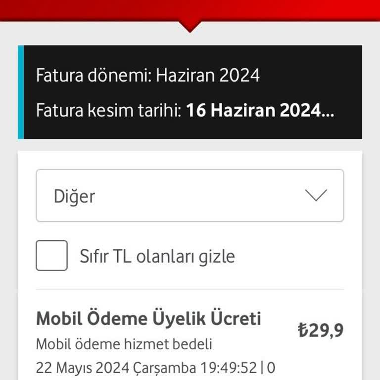 Vodafone İznim Dışında Abonelik Ve Ücret Kesintisi