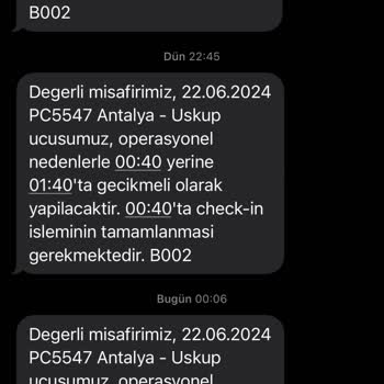 Pegasus'un Normalleştirdiği Gecikmeli Uçuşları