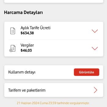 Vodafone Kullanmadığın Faturanın Bir Aylık Ücretini Benden İstiyor
