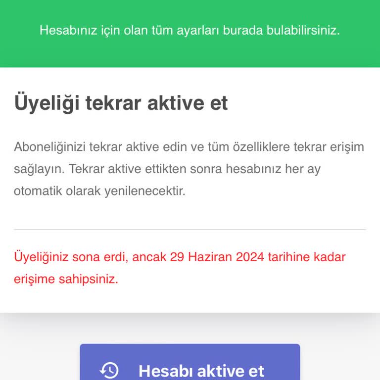 Cvmaker.com.tr İptal Edilen Abonelikte Tekrarlanan Ödeme Sorunu