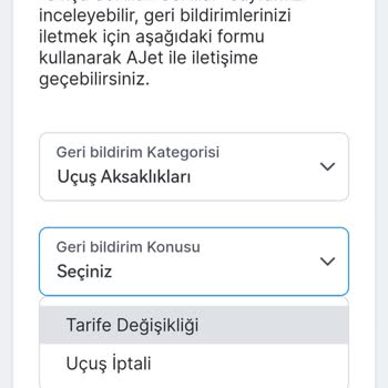 Ajet (Anadolu Jet) Müşterilerine Verdiği Önem!