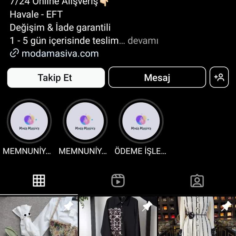 Modamasiva Yanıltıcı Sayfası