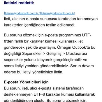 Odeabank Sim Blokesinin Kaldırılmaması
