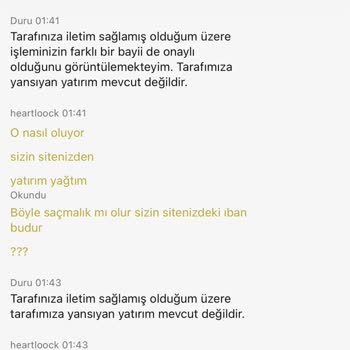 Holiganbet 8200 TL Yatırımımı Hesabıma Düşürmedi.!