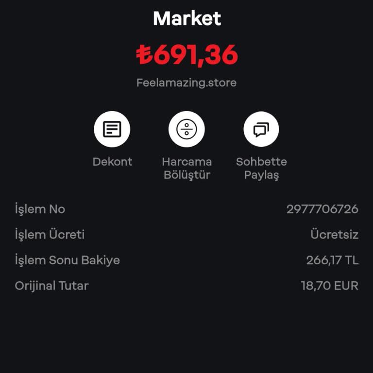 Papara Kartımdan Haberim Olmadan Harcama Yapıldı