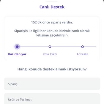 Getir Teslimat Süresi İş Akışı