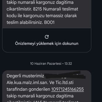 Sürat Kargo Kargomun Nerede Olduğunu Tespit Edemiyor.
