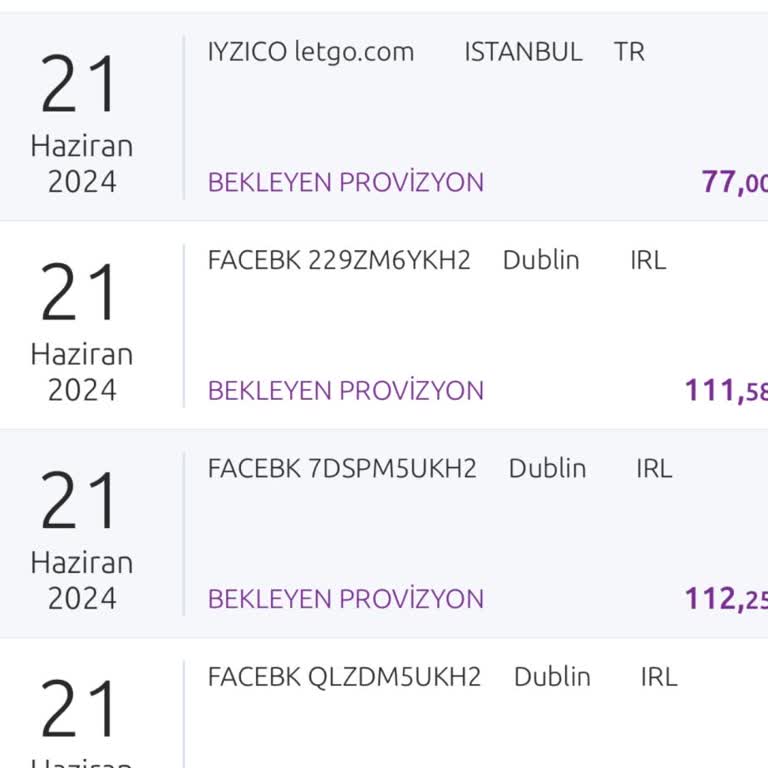 Facebook Kartımdan Habersizce Para Çekilmesi