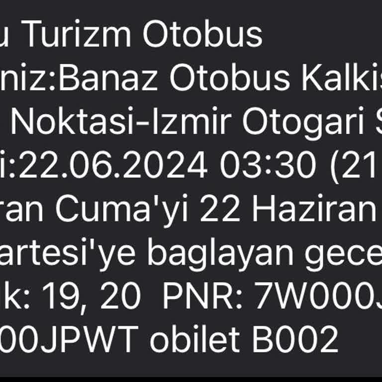 Buzlu Turizm Buzlu Otobüs Bizi Almadı