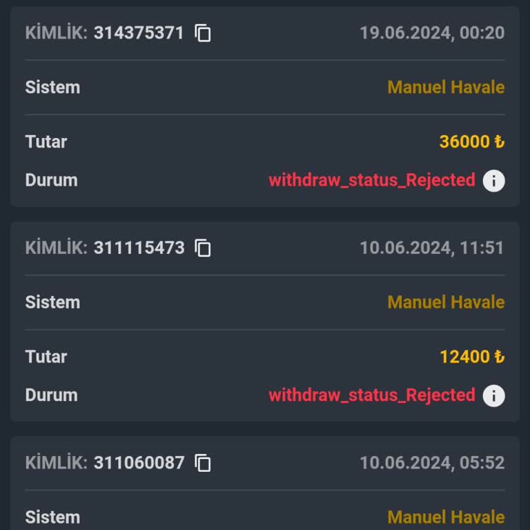 Rexusbet Ödeme Sorunları Ve İletişimsizlik
