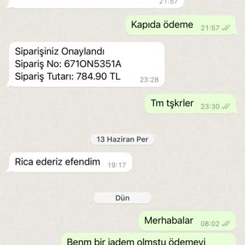 Elif Özbey Butik E*** Özbey Butik Para İadesi Yapmıyor