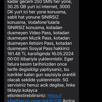 Vodafone Zam Yapmaya Doymuyor