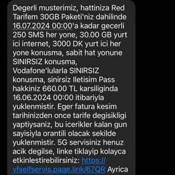 Vodafone Zam Yapmaya Doymuyor