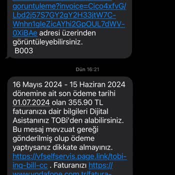Vodafone Zam Yapmaya Doymuyor