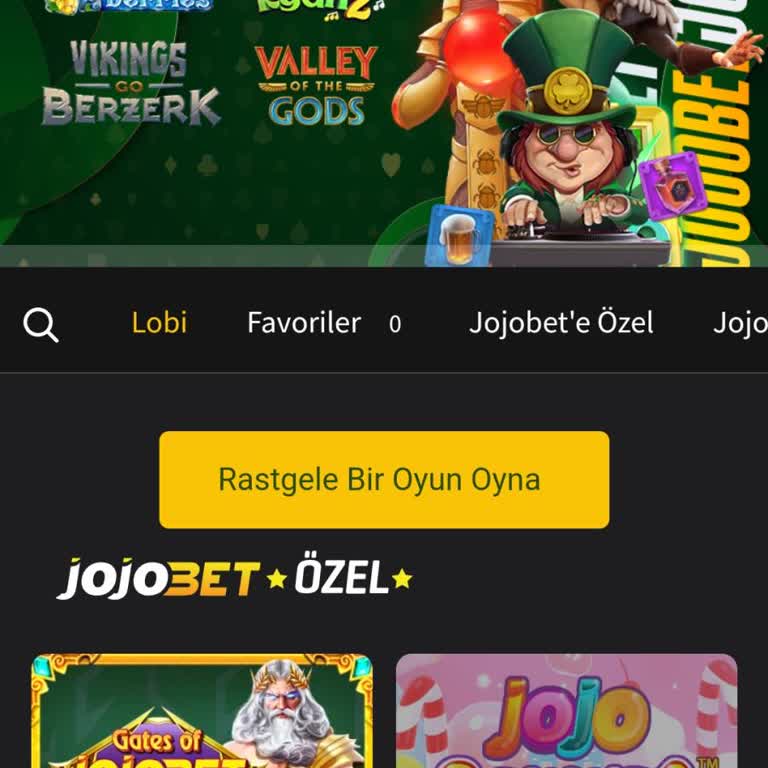 Jojobet Sitesi Paralar Gitti Hep