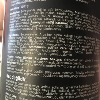 Supplementler Beast Mode Ürünü Sitesinde Belirtilmeyen Kanserojen Maddeler İçeriyor!
