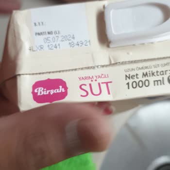 A101 Birşah Süt Bozuk Çıktı