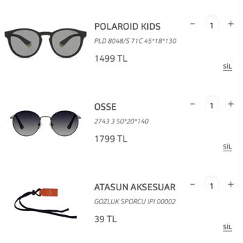 Atasun Optik Parayı Alıyor Siparişi Oluşmuyor