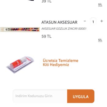 Atasun Optik Parayı Alıyor Siparişi Oluşmuyor