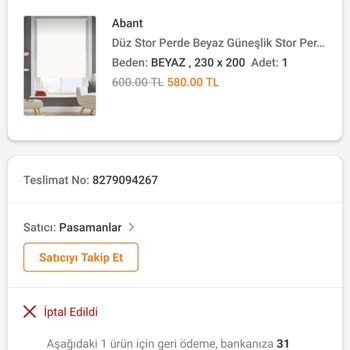 Trendyol Ve İş Bankası Paramı İade Etmiyor