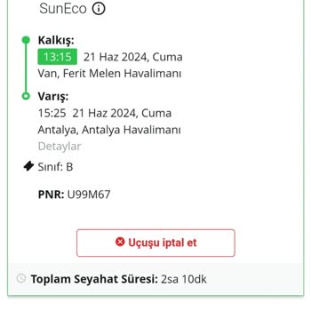 Sunexpress Mağdur Edilen Yolcu