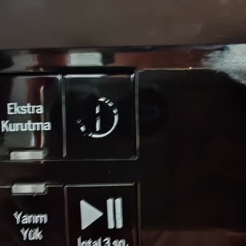 Arçelik Bulaşık Makinesi Tuş Takımı Yazıları Siliniyor