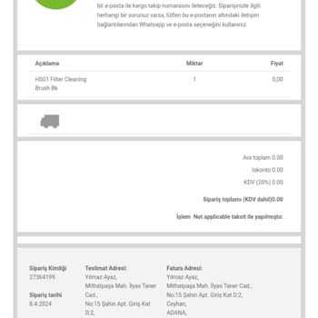 Dyson Airwrap Saç Şekillendirme Setinin Eksik Parçayla Gönderilmesi