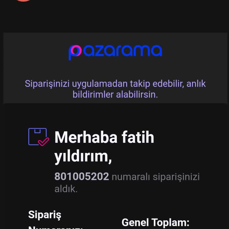 Pazarama'da Sipariş Sorunu: 16 Gün Bekleyiş Ve Hâlâ Yanıt Yok!