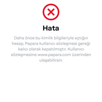 Papara Sözleşmeli Olmuyor