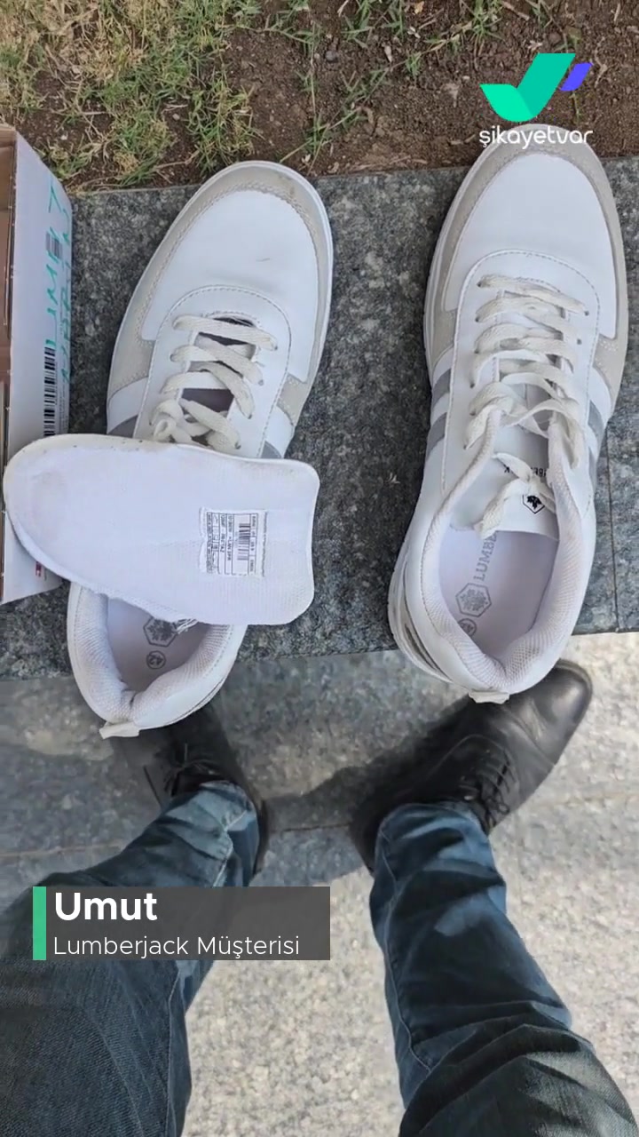 Alınan Lumberjack Marka Spor Ayakkabının Garantiden Verilip Red Gelmesi! videonun kapak resmi