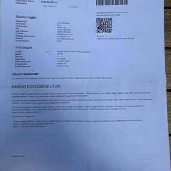 Tefal Ayıplı Ütü Satıp Sorun Yok Diyor