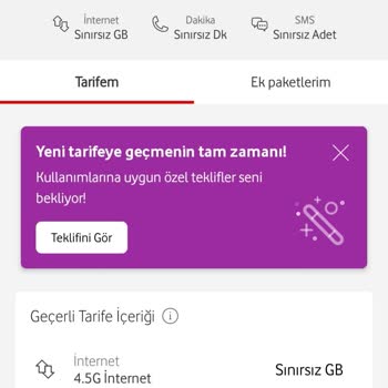 Vodafone Fatura Artışları Hakkında Şikayet