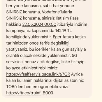 Vodafone Tarifeye %300 Zam