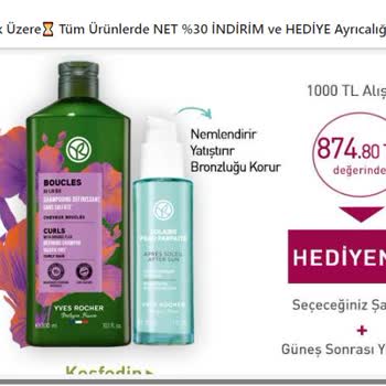 Yves Rocher Personeli Israrla Hediyemi Vermedi.