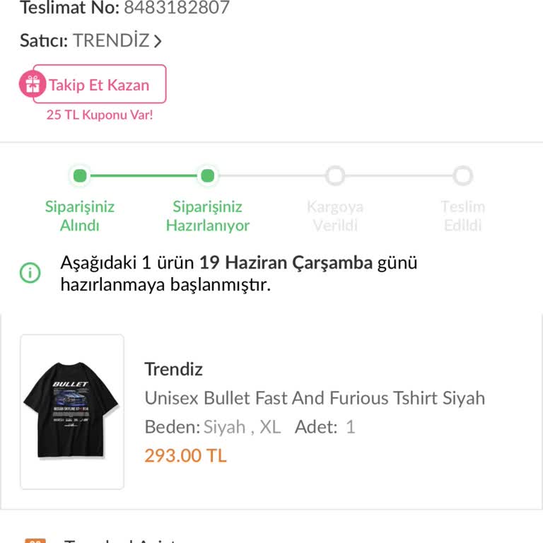 Trendiz Siparişlerimi Teslim Etmiyor Hala Hazırlanıyor Hala