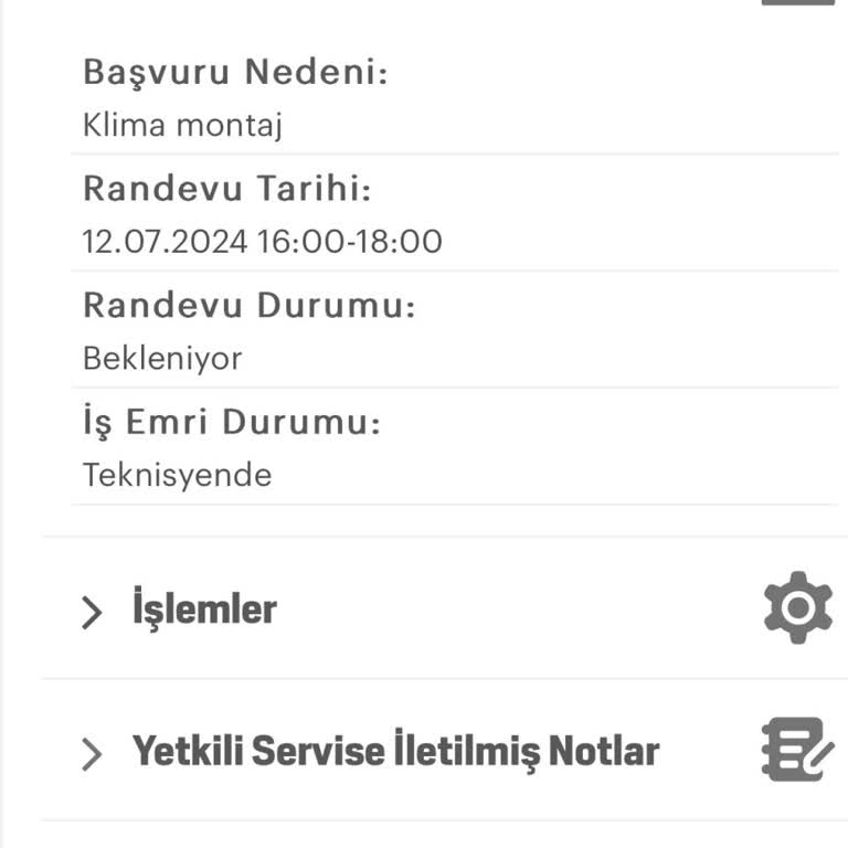 Altus Yaz Sonrası Klima Montajı Randevusu