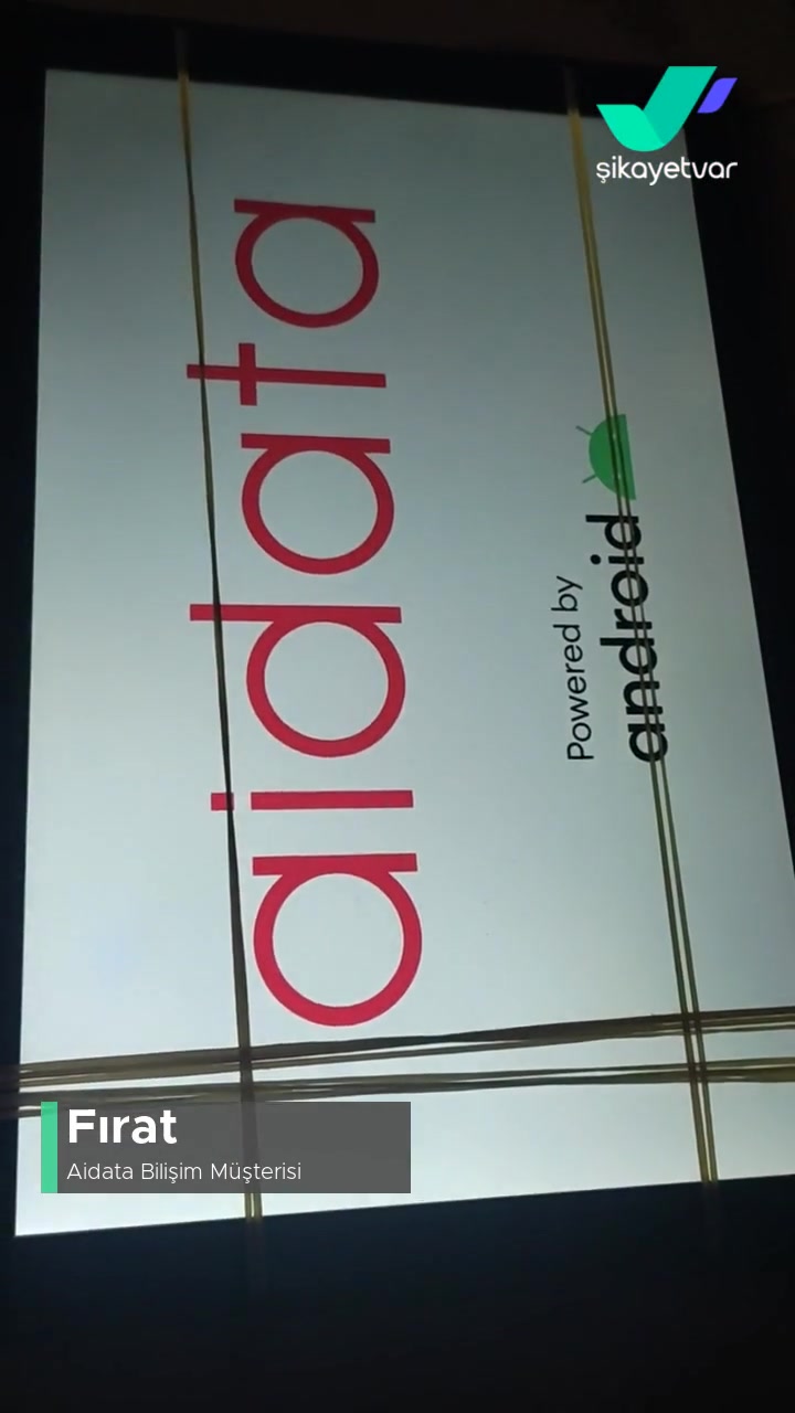 Aidata Bilişim Ekran Yanıp Sönüyor videonun kapak resmi