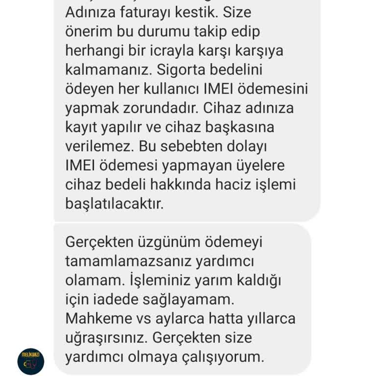 Melikgazi.elektronik Yanıltıcı Çekiliş Mesajlarıyla Karşılaştım